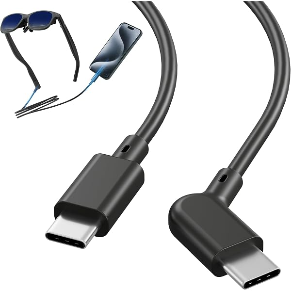 スマホアクセサリー XREAL Beam C-C Cable Amazon.com: XREAL C-C Cable, 0.8m 2.6ft USB-C to USB-C Video